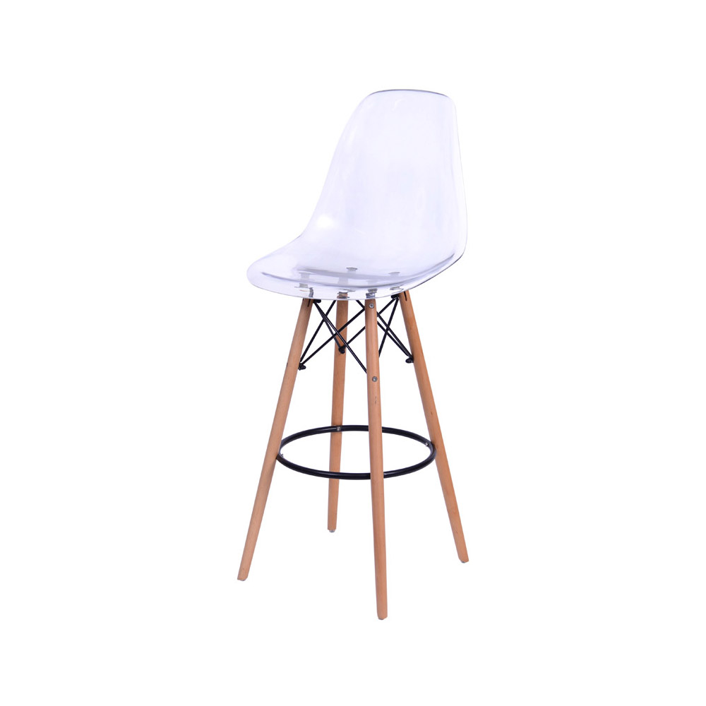 Banqueta Eames Side - Incolor