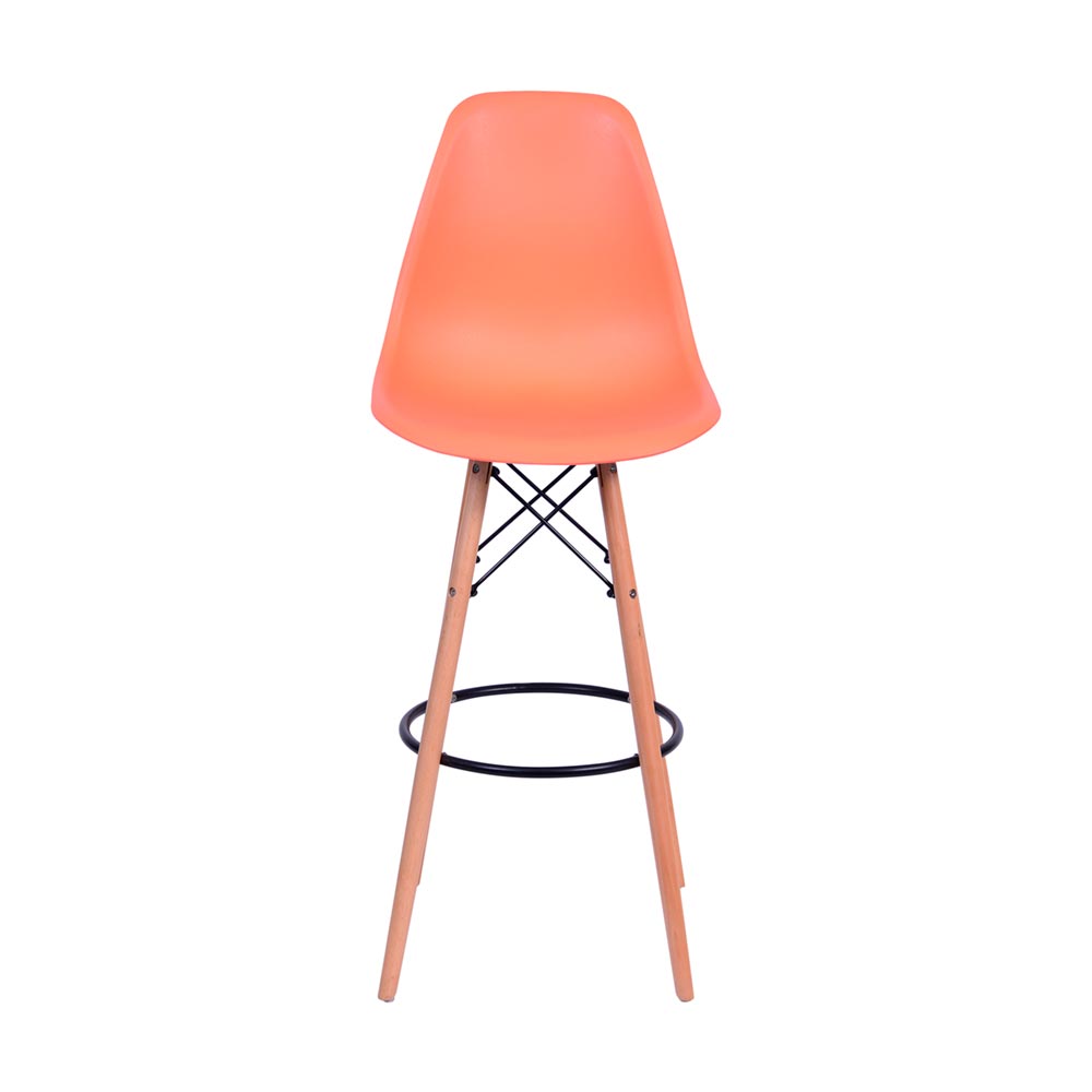 Banqueta Eames Side - Laranja