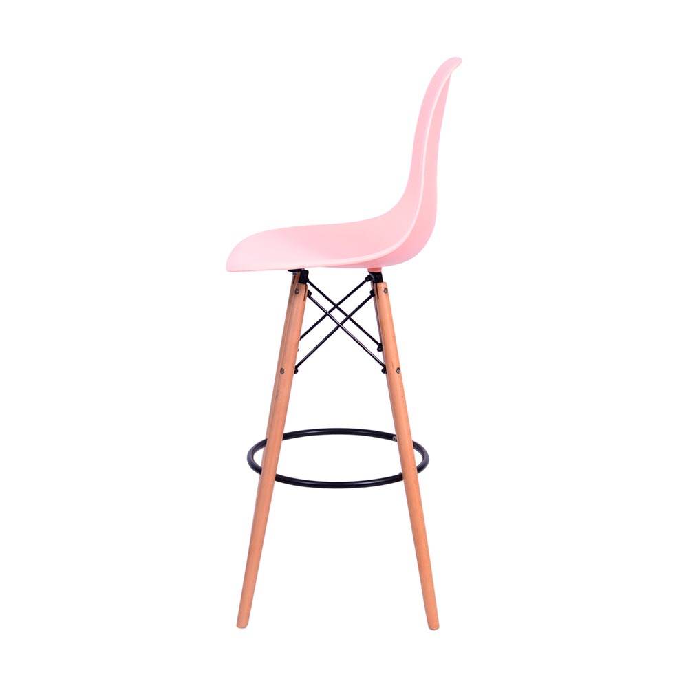 Banqueta Eames Side - Salmão