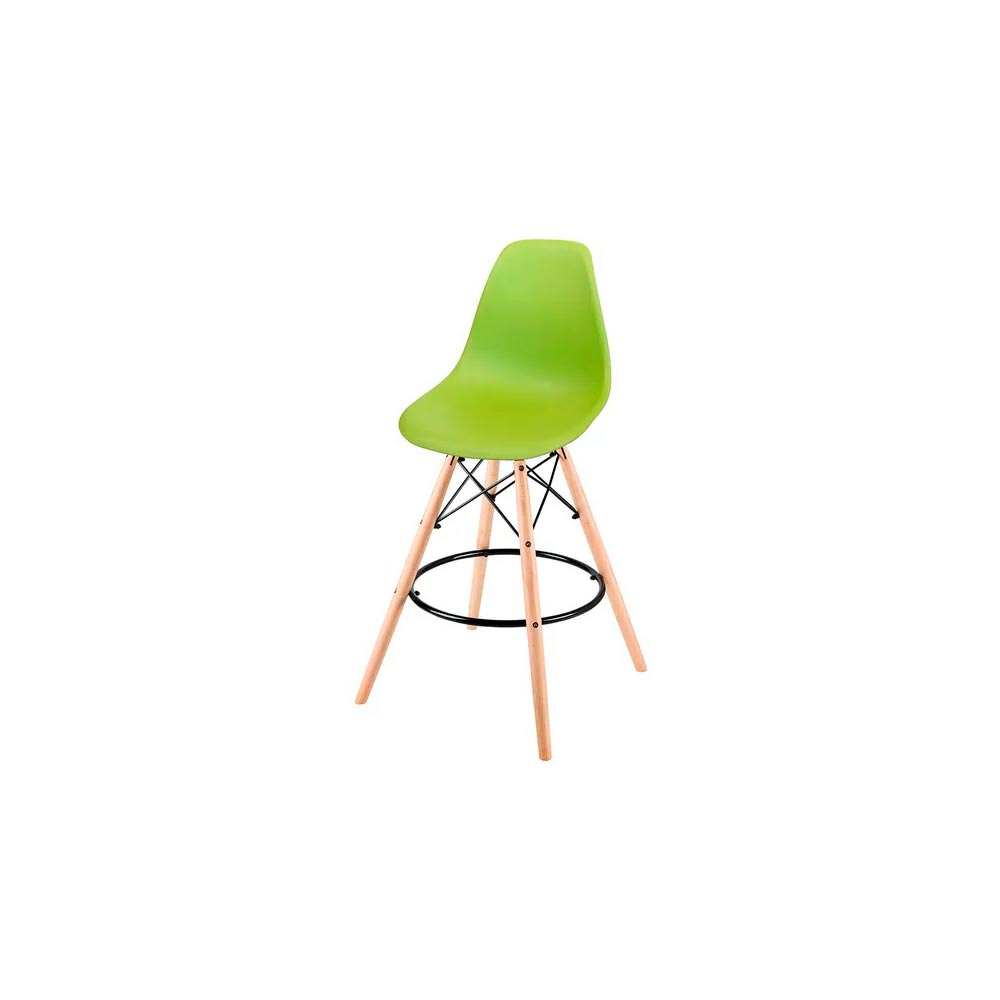 Banqueta Eames Side - Verde