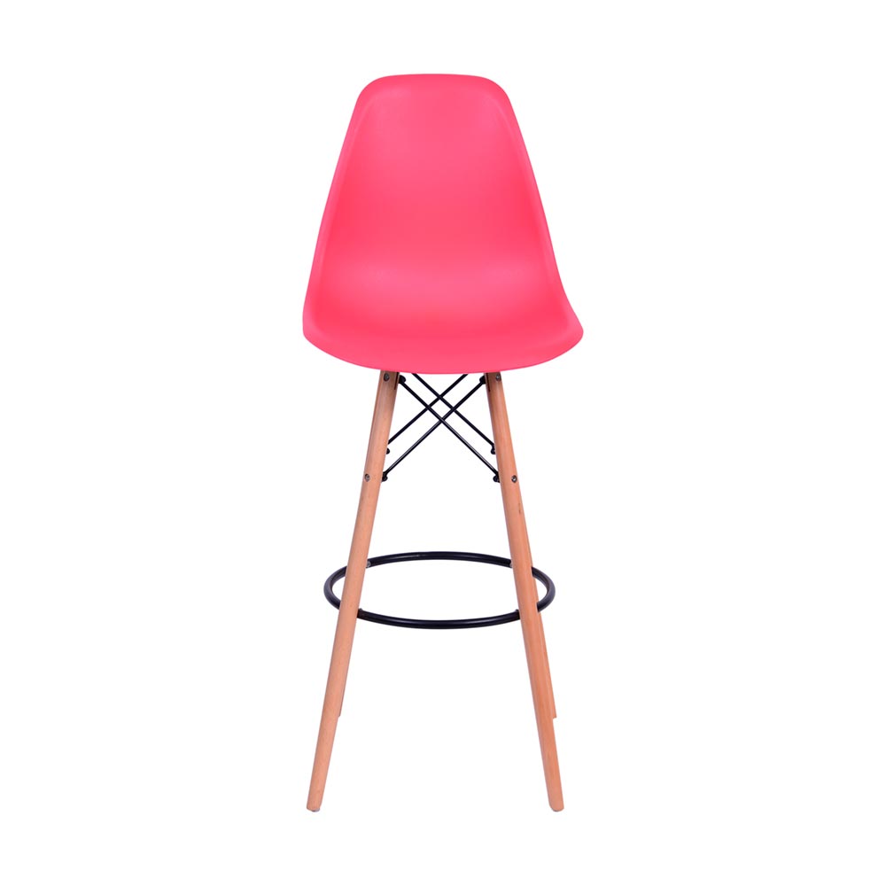 Banqueta Eames Side - Vermelha
