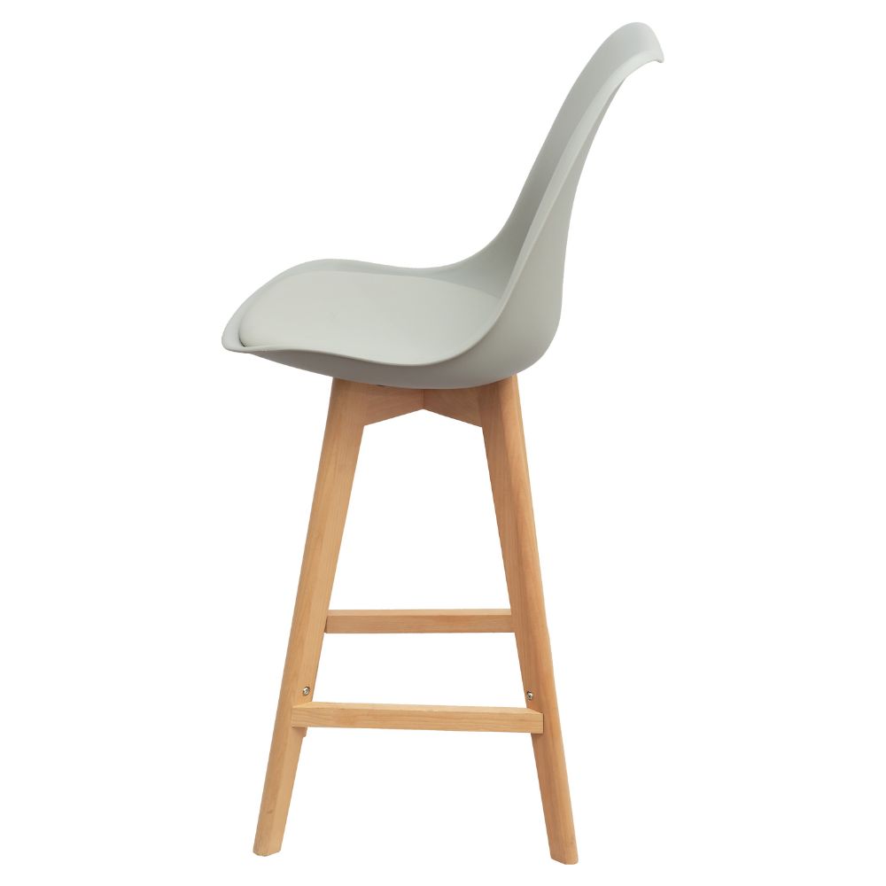 Banqueta Joly Woo - Cinza