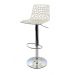 Banqueta Spider Bar Cozinha 37X34Cm Policarbonato Branco