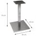 Base de Mesa Alpha - Inox
