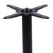 Base para Mesa de Cozinha Omega Preta
