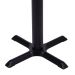 Base para Mesa de Cozinha Omega Preta