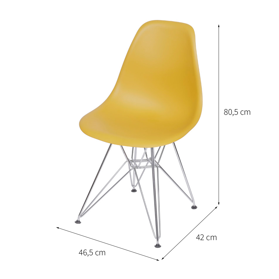 Cadeira DKR Eames Açafrão