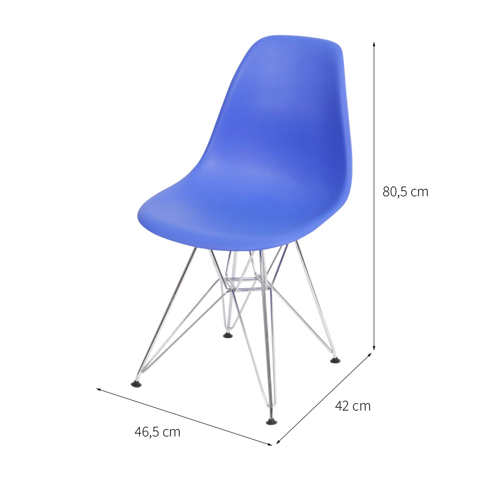Cadeira DKR Eames Azul