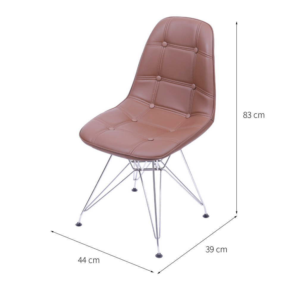 Cadeira DKR Eames Botonê Café