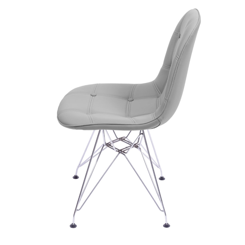 Cadeira DKR Eames Botonê Cinza