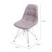 Cadeira DKR Eames Botonê Fendi