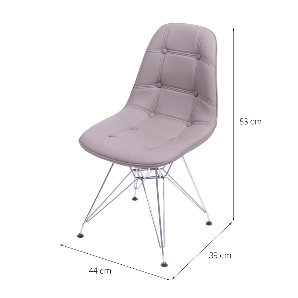 Cadeira DKR Eames Botonê Fendi
