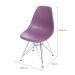 Cadeira DKR Eames Roxa