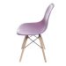 Cadeira DKR Eames Roxa e Madeira