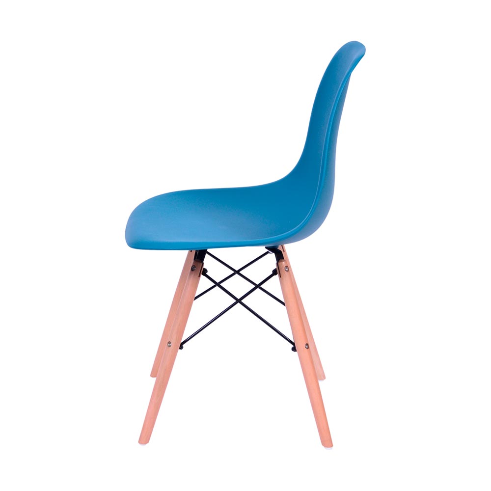 Cadeira Eames DSW - Azul Petróleo