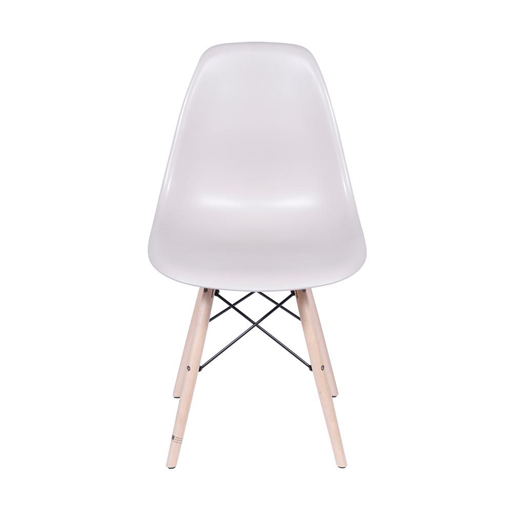 Cadeira Eames DSW Base madeira assento - Fendi