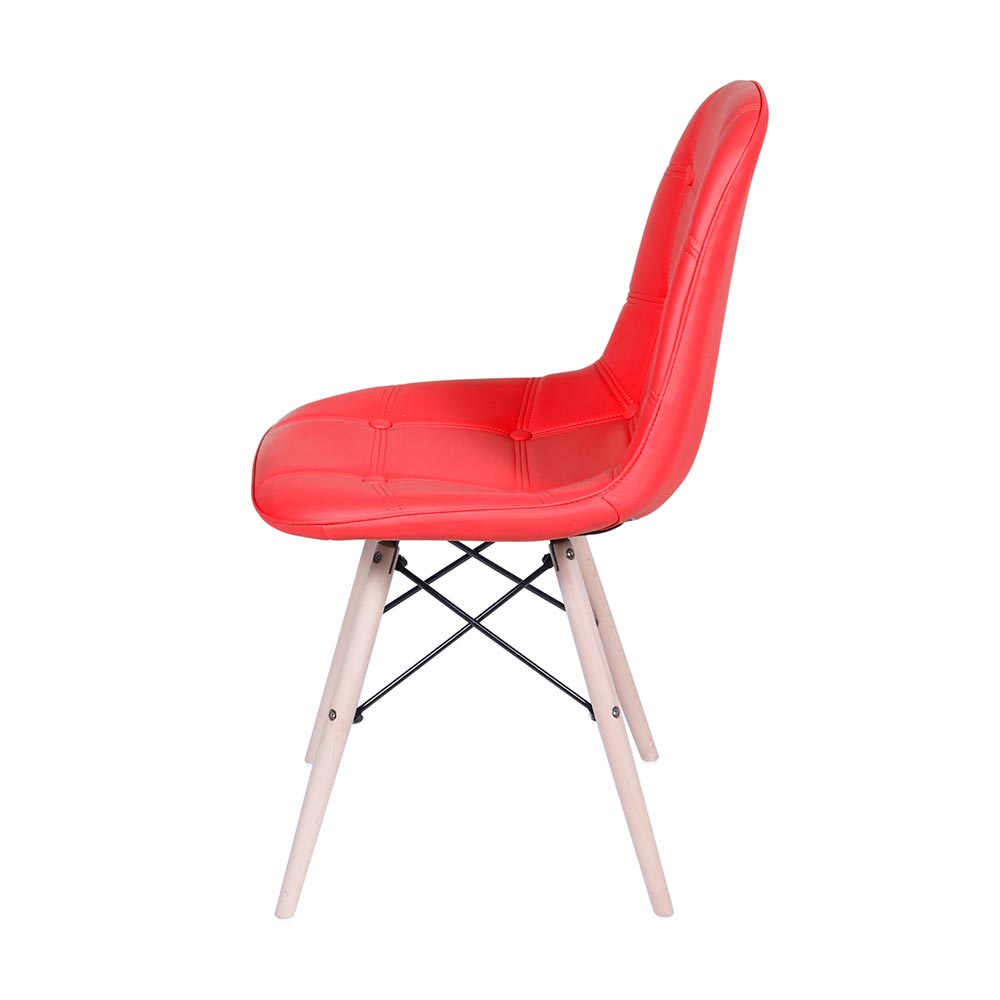 Cadeira Eames DSW Botonê - Vermelha