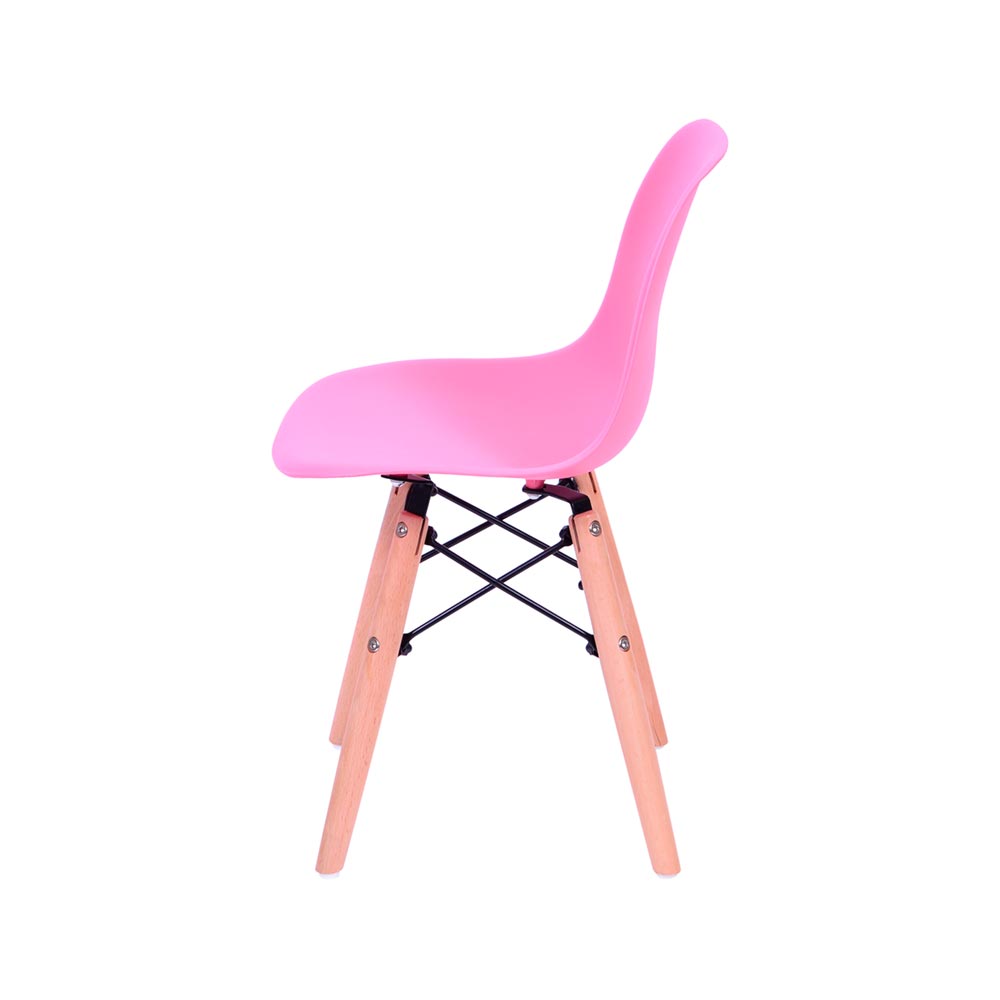 Cadeira Eames DSW Infantil - Rosa