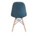Cadeira Eames DSW Linho - Azul
