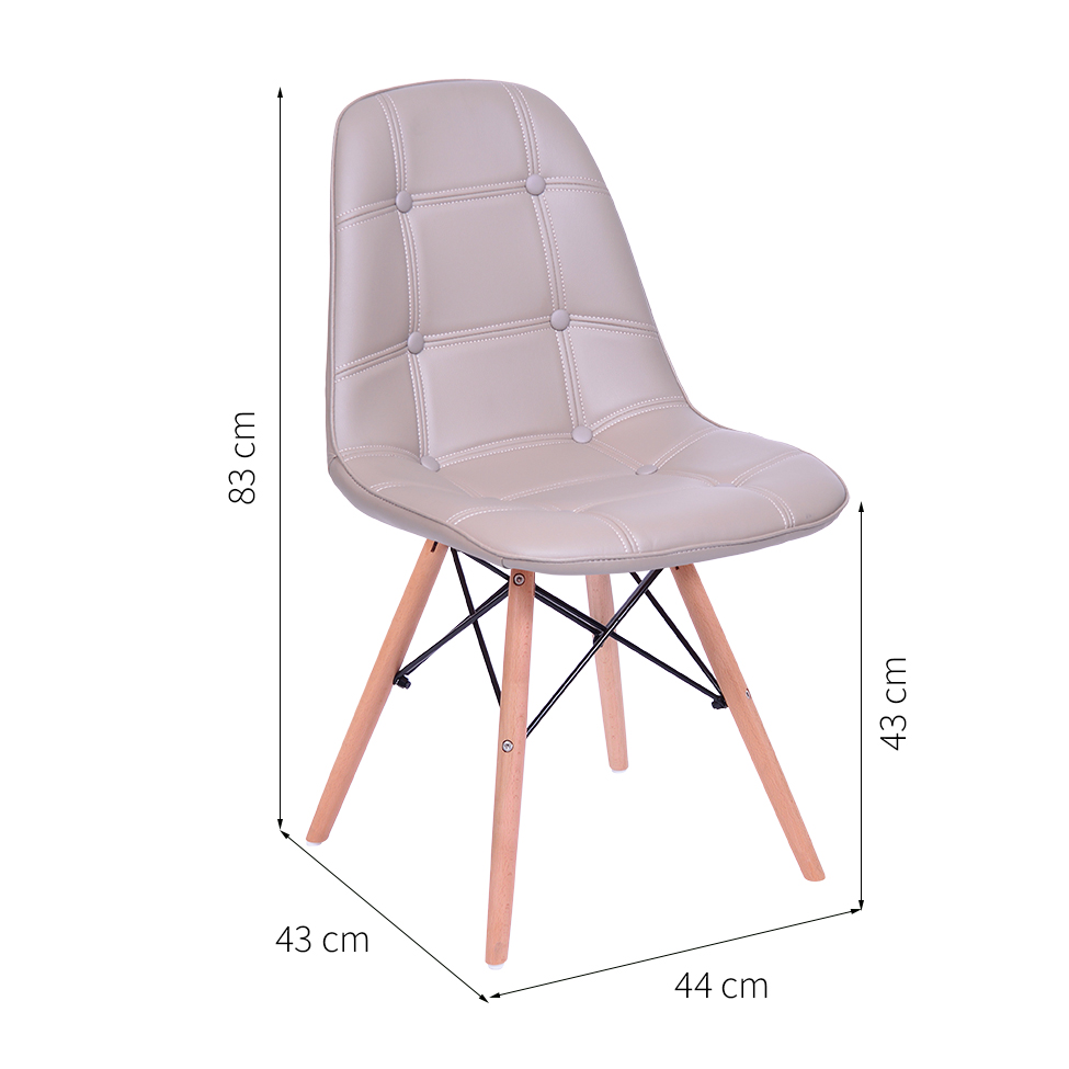 Cadeira Eames Eiffel III Fendi
