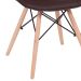 Cadeira Eames Eiffel Marrom