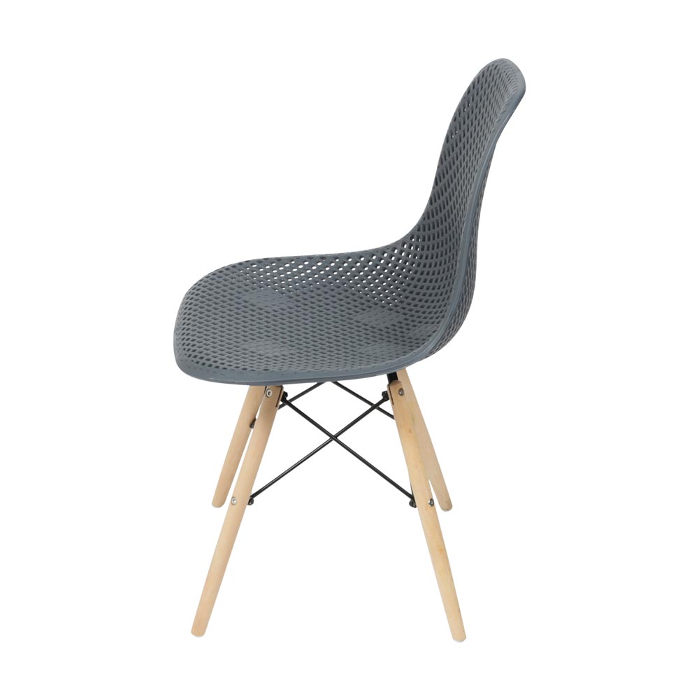 Cadeira Eames Furadinha - Preta