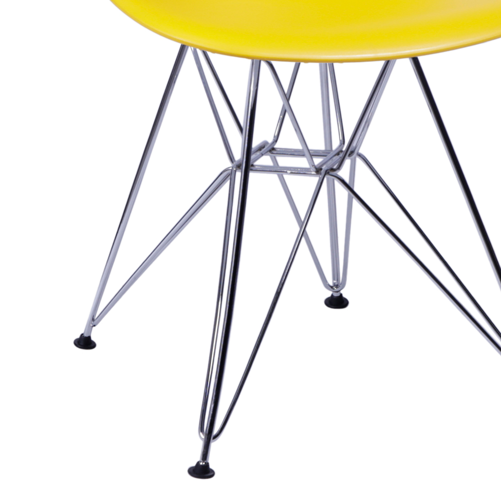 Cadeira Eames I Amarela