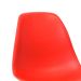 Cadeira Eames II Base Madeira e Vermelha