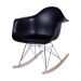 Cadeira Eames RAR Balanço - Preta
