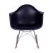 Cadeira Eames RAR Balanço - Preta