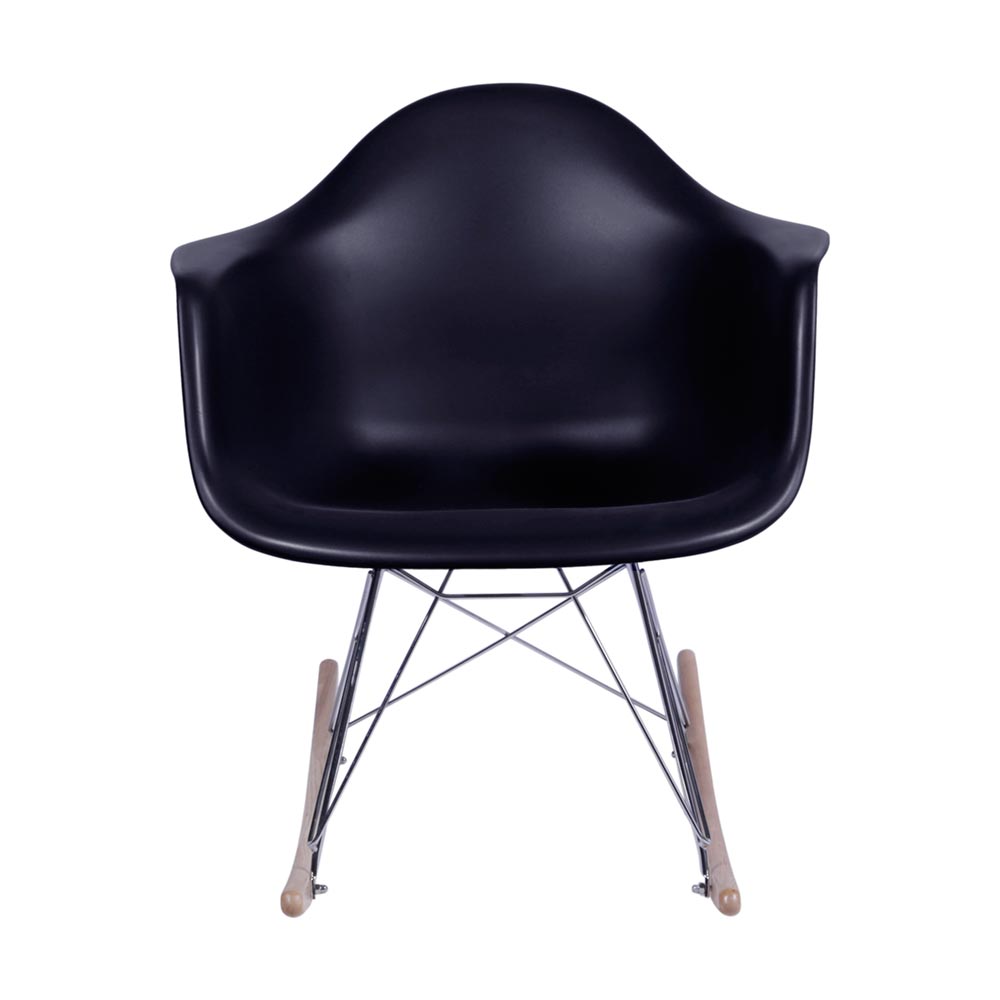Cadeira Eames RAR Balanço - Preta