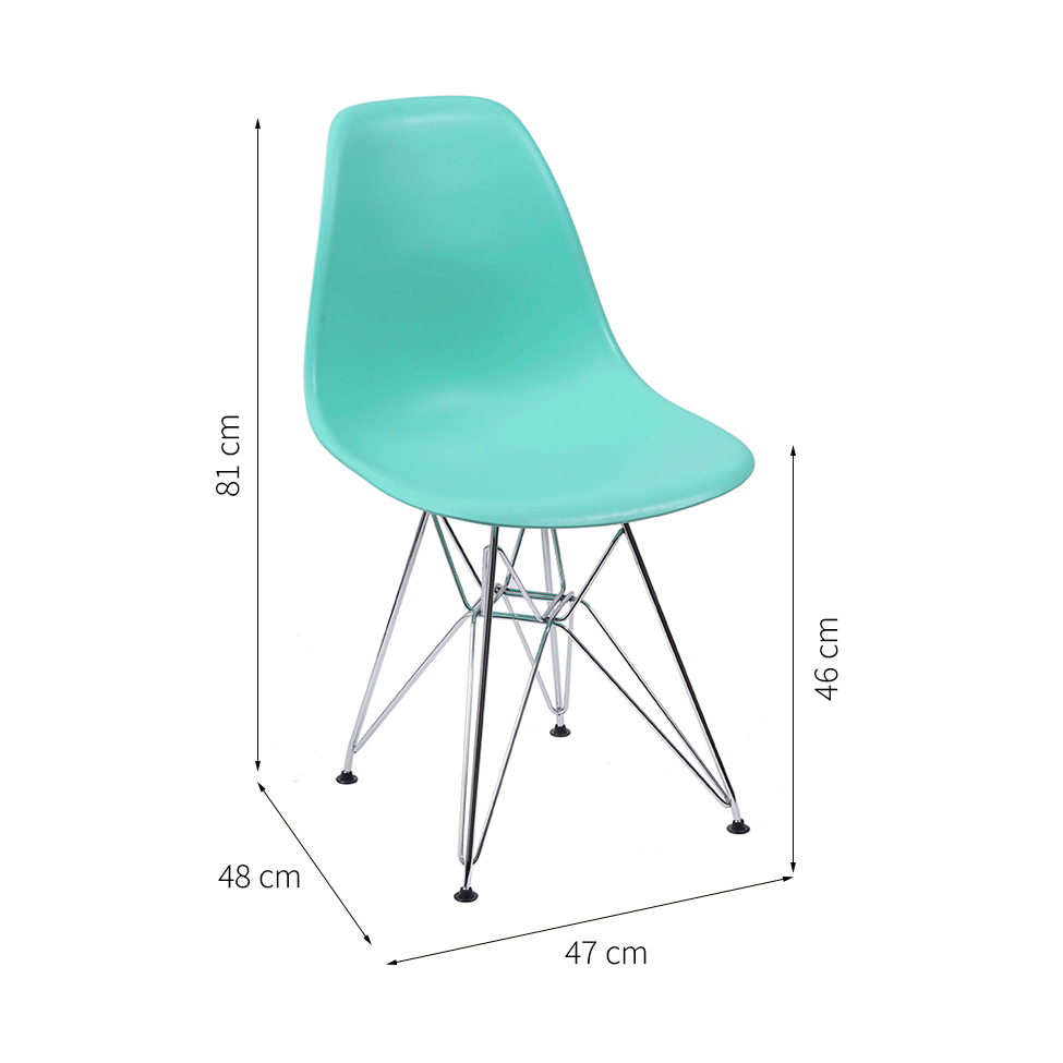 Cadeira Eames VII Azul