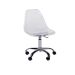 Cadeira Eames com Rodízios Incolor