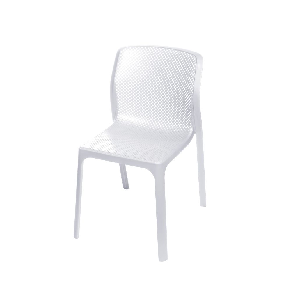 Cadeira Flash Cozinha Sala De Jantar 53X39X81Cm Branco