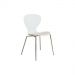 Cadeira Flash Cozinha Sala De Jantar 53X39X81Cm Branco