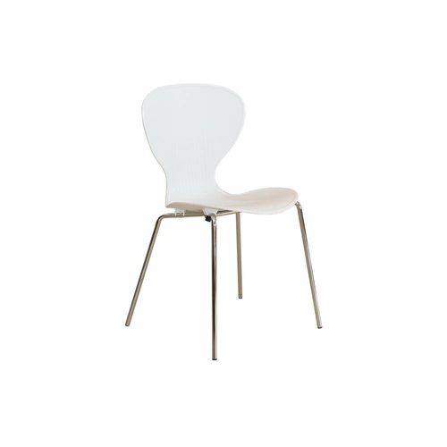 Cadeira Flash Cozinha Sala De Jantar 53X39X81Cm Branco