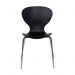 Cadeira Flash Cozinha Sala De Jantar 53X39X81Cm Preto