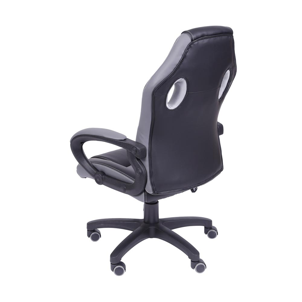 Cadeira Gamer - Preta e Cinza
