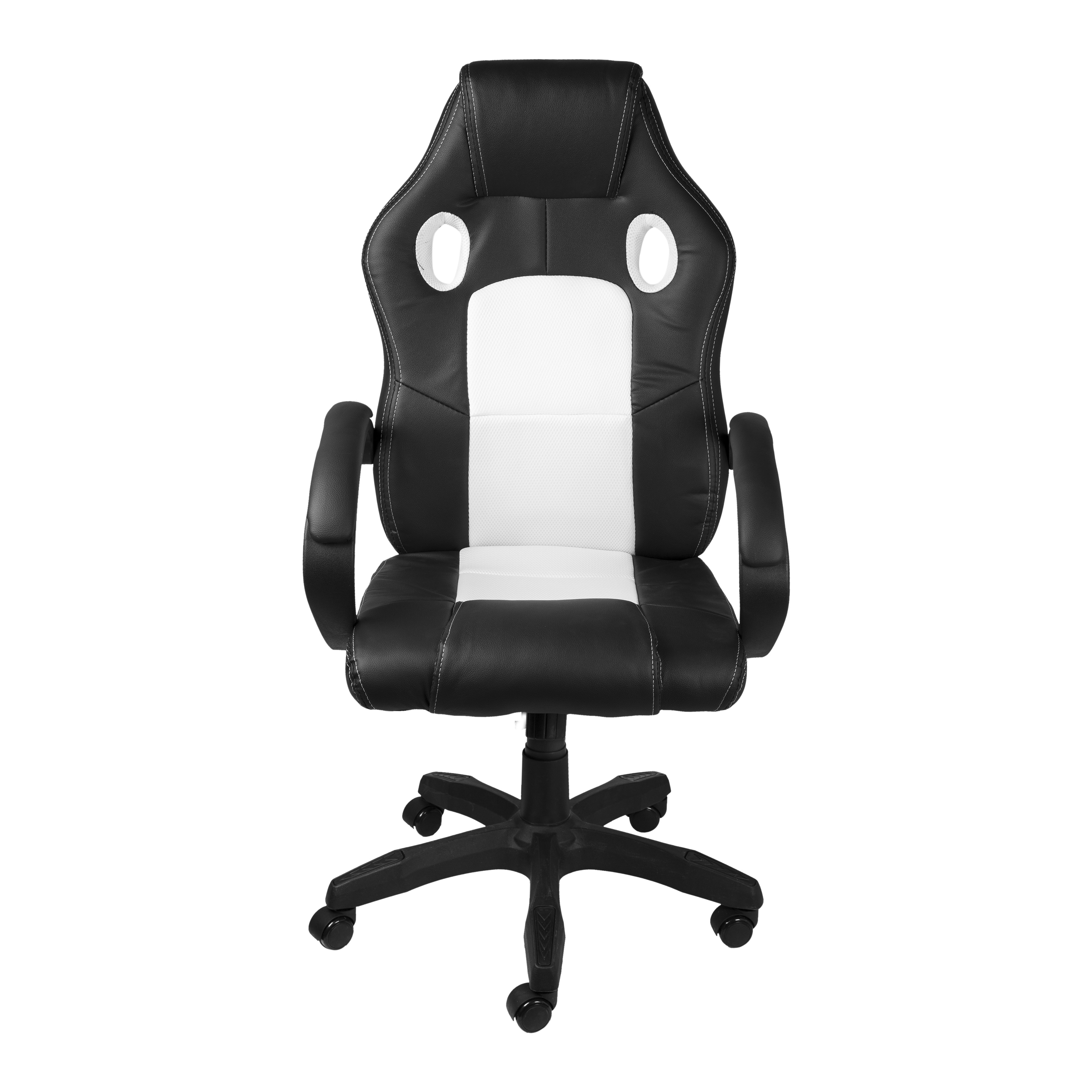 Cadeira Gamer Raptor Branca - Base Rodízio