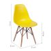 Cadeira Infantil Eames Amarela
