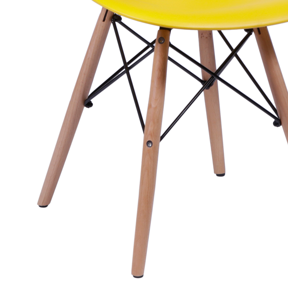 Cadeira Infantil Eames Amarela