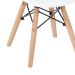 Cadeira Infantil Eames Branca