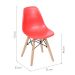 Cadeira Infantil Eames Vermelha