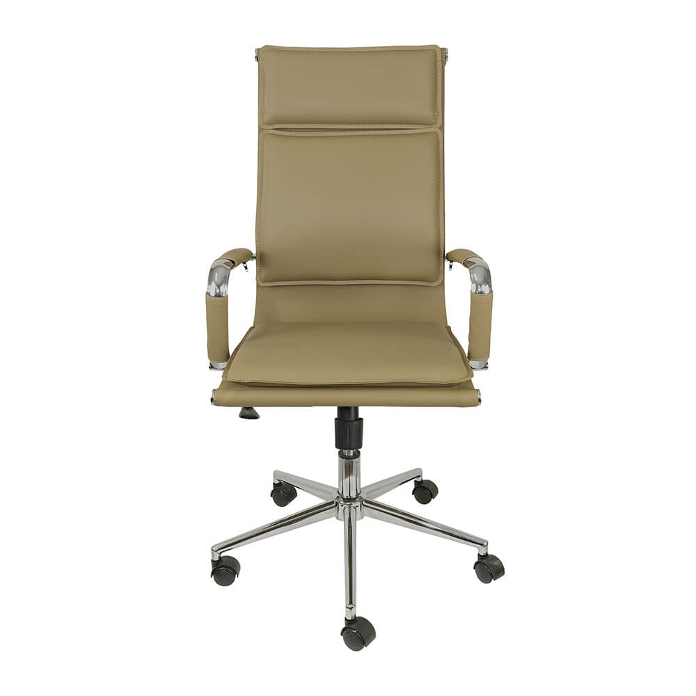 Cadeira Office Soft Alta - Caramelo