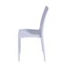 Cadeira Rattan Cozinha Sala De Jantar Polipropileno Branco