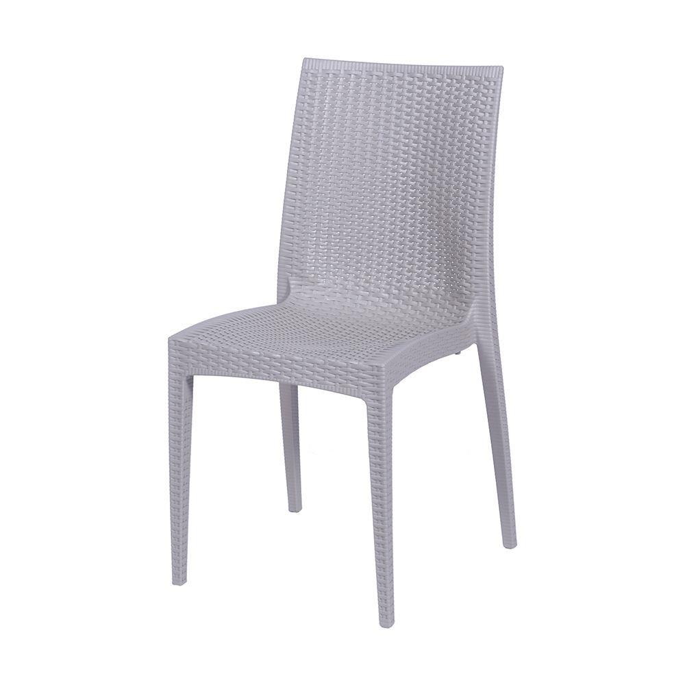 Cadeira Rattan Cozinha Sala De Jantar Polipropileno Fendi