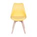 Cadeira Saarinen Wood - Amarela