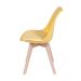 Cadeira Saarinen Wood - Amarela