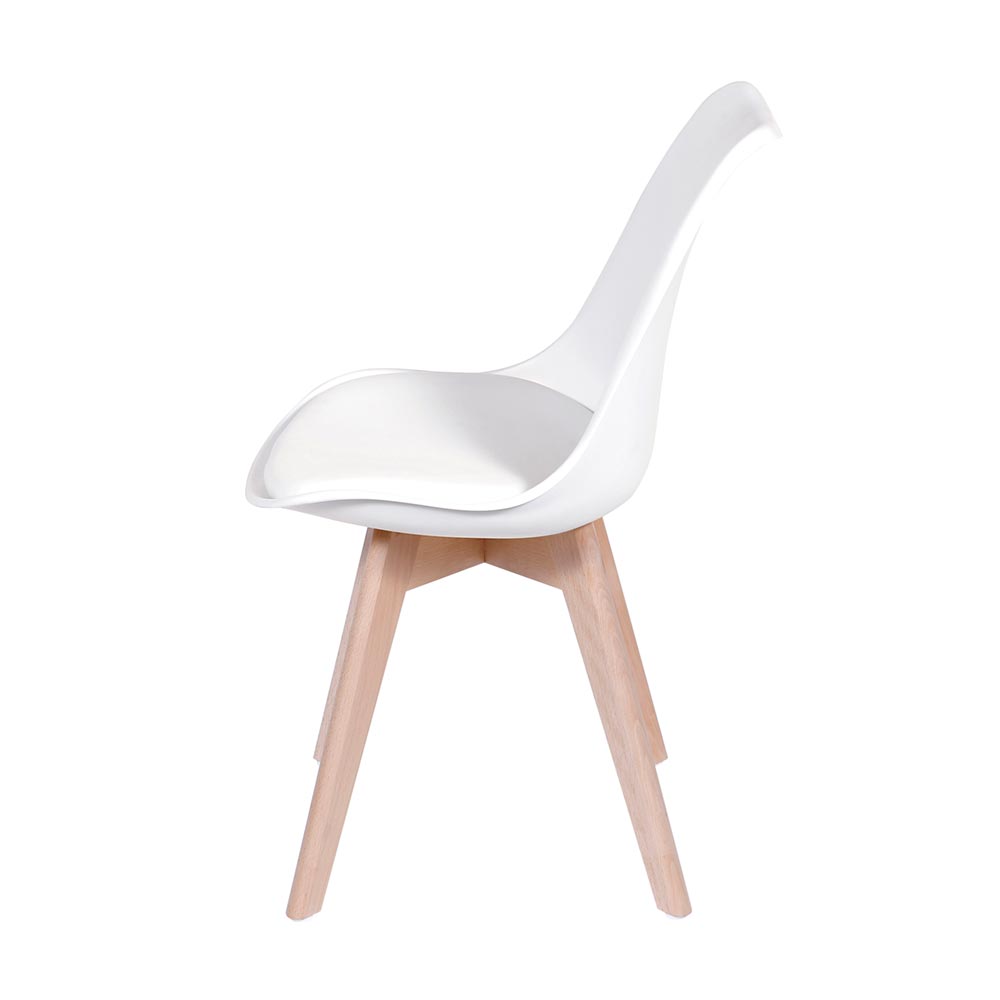 Cadeira Saarinen Wood - Branca
