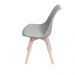 Cadeira Saarinen Wood - Cinza